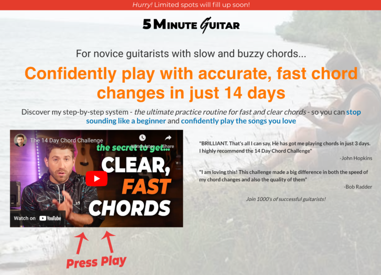 Mini-Product Offer Page