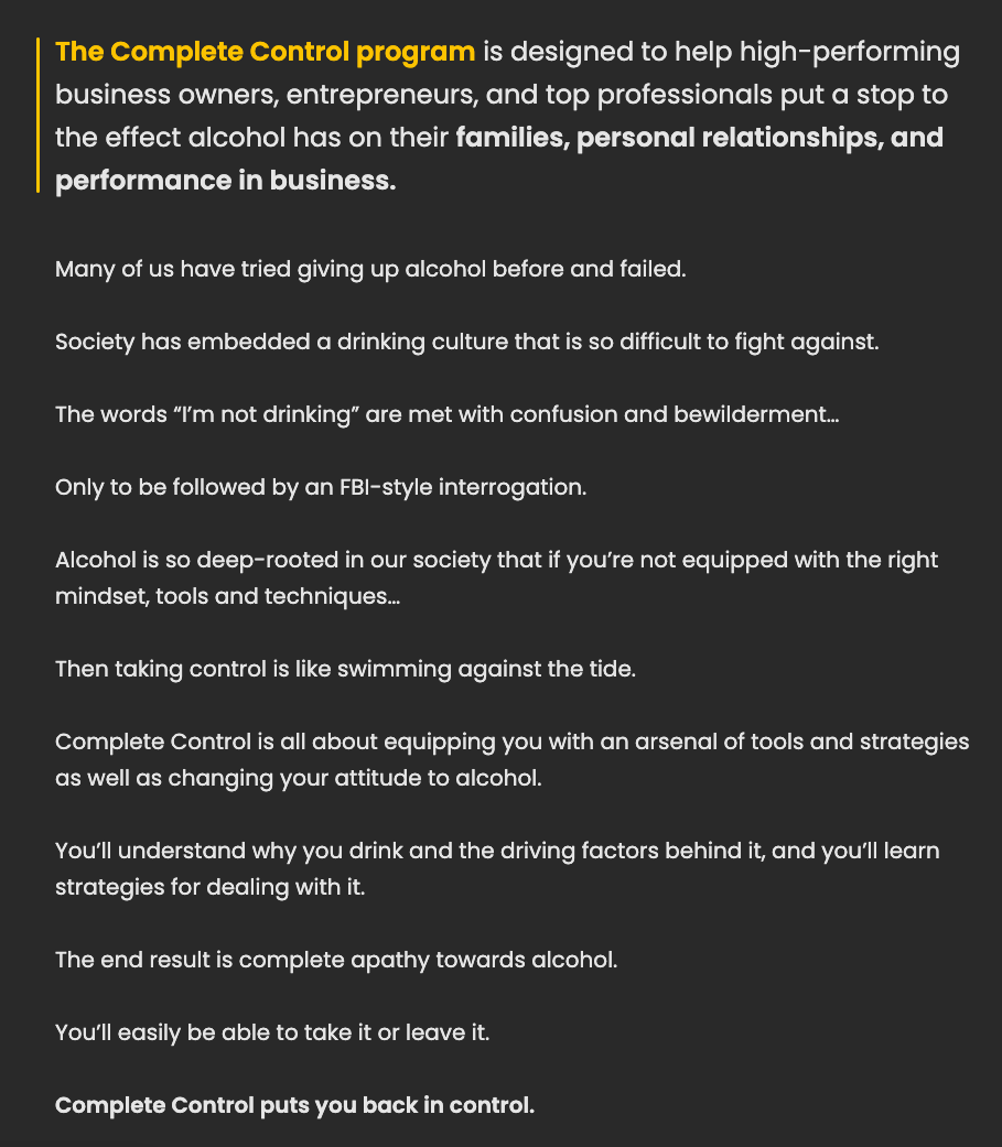 Book-a-Call Sales Page