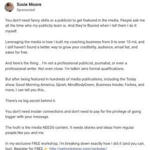 0081 – Susie Moore FB Ad to Webinar 0081 - Susie Moore FB Ad to Webinar